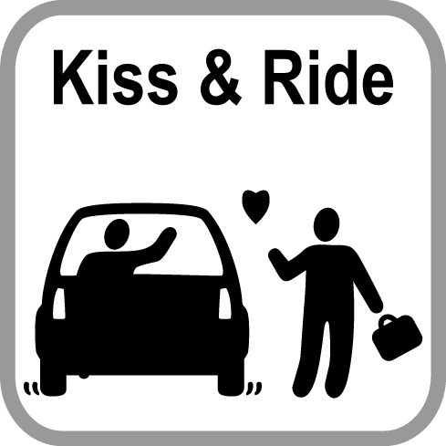 Panneaux dépose minute - Kiss & Ride 2